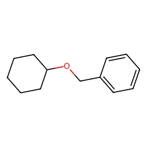 Benzene, ((cyclohexyloxy)methyl)- structure