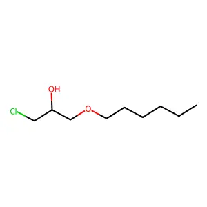 1-氯-3-(己氧基)丙-2-醇 structure