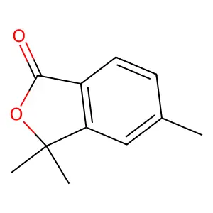 3,3,5-Trimethyl-2-benzofuran-1-one structure