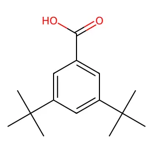 3,5-双(叔丁基)苯甲酸 structure