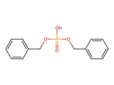 磷酸二苄酯 structure