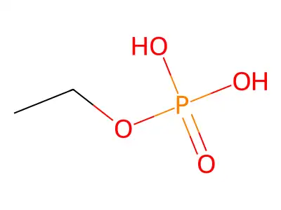 磷酸单乙酯 structure