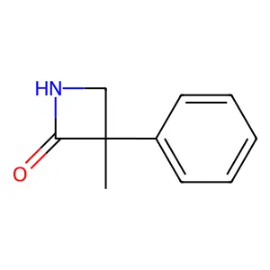 2-Azetidinone, 3-methyl-3-phenyl- structure