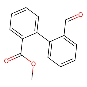 Methyl 2-(2-formylphenyl)benzoate structure
