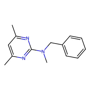 N-苄基-N,4,6-三甲基嘧啶-2-胺 structure