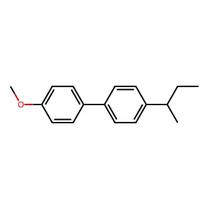 1-Butan-2-yl-4-(4-methoxyphenyl)benzene structure