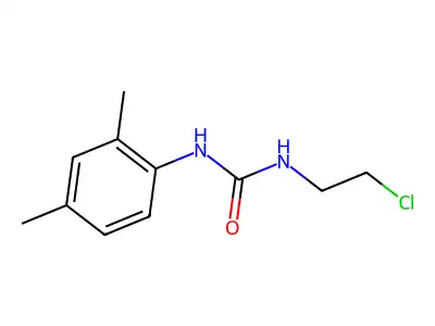 N-(2-Chloroethyl)-N'-(2,4-dimethylphenyl)urea structure