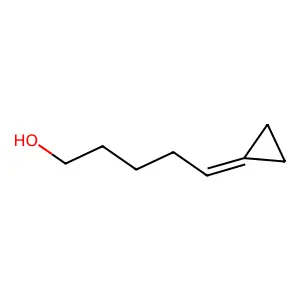 1-Pentanol, 5-cyclopropylidene- structure