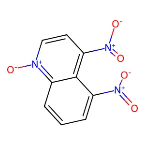 4,5-二硝基喹啉1-氧化物 structure