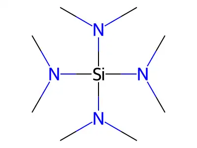 八甲基硅烷四胺 structure