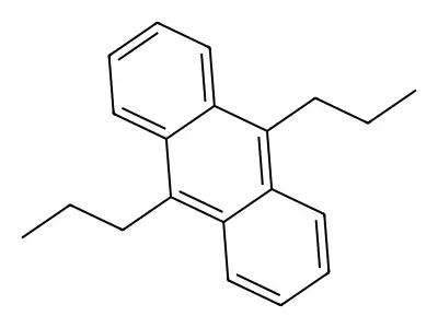 9,10-Dipropylanthracene structure