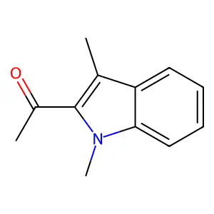 Ethanone, 1-(1,3-dimethyl-1H-indol-2-yl)- structure