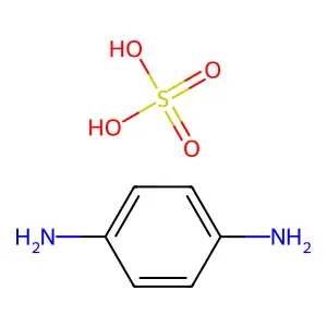 1,4-苯二胺硫酸盐 structure