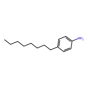 4-Octylaniline structure