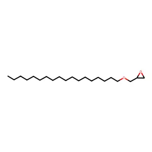 Oxirane, 2-[(octadecyloxy)methyl]- structure
