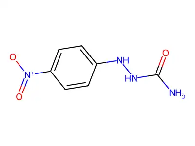2-(4-Nitrophenyl)hydrazine-1-carboxamide structure