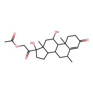 6a-Methyl Hydrocortisone 21-Acetate structure