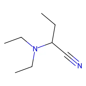 2-(Diethylamino)butanenitrile structure