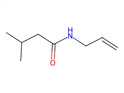 3-Methyl-N-2-propen-1-ylbutanamide structure