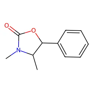 3,4-Dimethyl-5-Phenyl-1,3-Oxazolidin-2-One structure