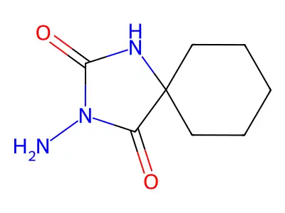 3-Amino-1,3-diazaspiro[4.5]decane-2,4-dione structure