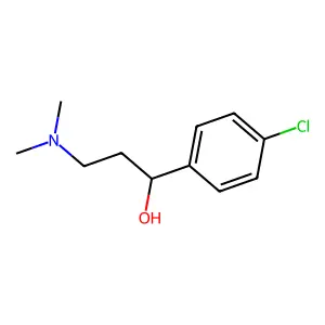 1-(4-Chlorophenyl)-3-(dimethylamino)propan-1-ol structure