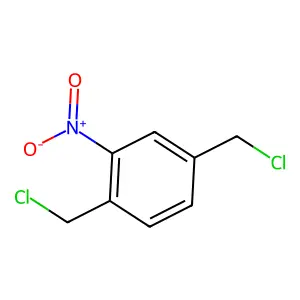 1,4-Bis(chloromethyl)-2-nitrobenzene structure