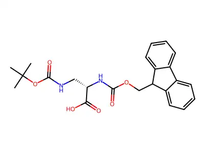 Boc-Dap(Fmoc)-OH structure