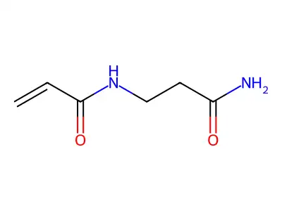 2-Propenamide, N-(3-amino-3-oxopropyl)- structure