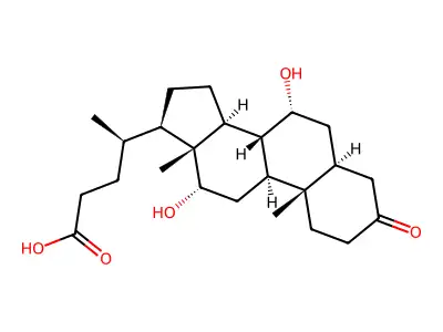 3-酮胆酸 structure