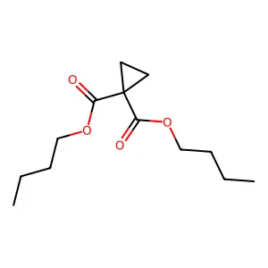 Dibutyl cyclopropane-1,1-dicarboxylate structure