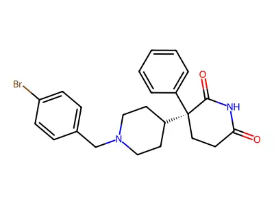 4-溴右地匹哌酮 structure