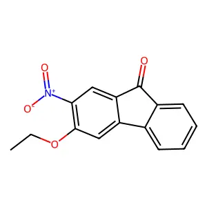 3-Ethoxy-2-nitro-9h-fluoren-9-one structure