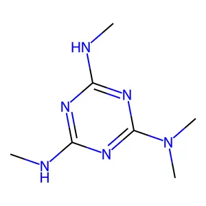 2,2,4,6-四甲基蜜胺 structure