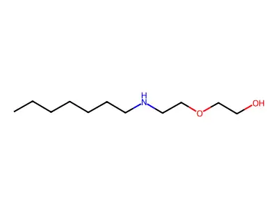 2-[2-(Heptylamino)ethoxy]ethanol structure