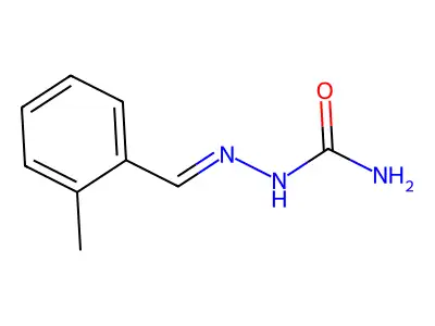 [(2-Methylphenyl)methylideneamino]urea structure