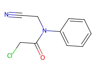 2-Propanol, 1-(2-propynyloxy)-3-(o-tolyloxy)-, carbamate structure