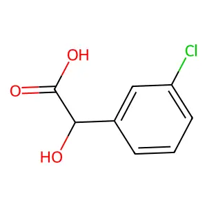 3-氯扁桃酸 structure