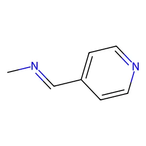Methanamine, N-(4-pyridinylmethylene)- structure