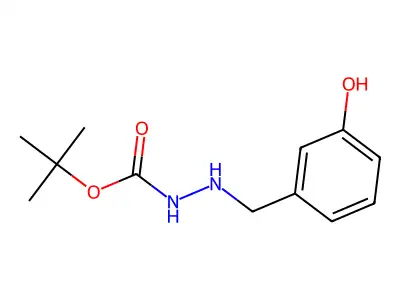 tert-butyl N-[(3-hydroxyphenyl)methylideneamino]carbamate structure