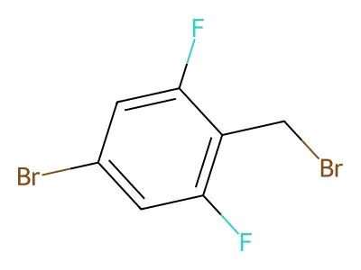 5-Bromo-2-(bromomethyl)-1,3-difluorobenzene structure