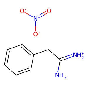 2-苯基乙脒硝酸盐 structure