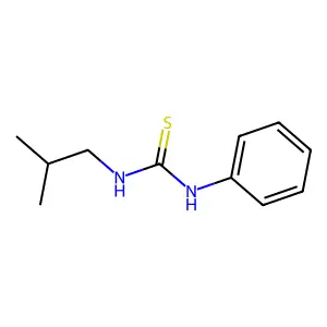 1-Isobutyl-3-phenylthiourea structure