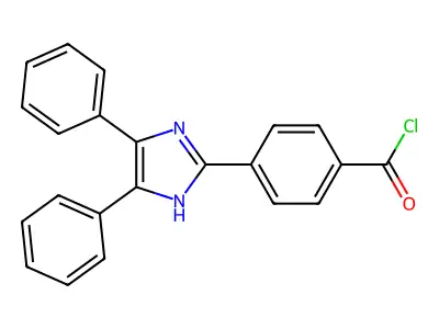 4-(4,5-diphenyl-1H-imidazol-2-yl)benzoyl Chloride structure