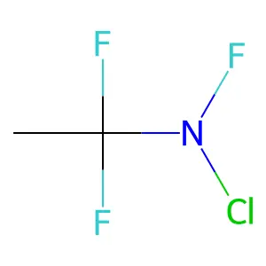 N-Chloro-N,1,1-trifluoroethanamine structure