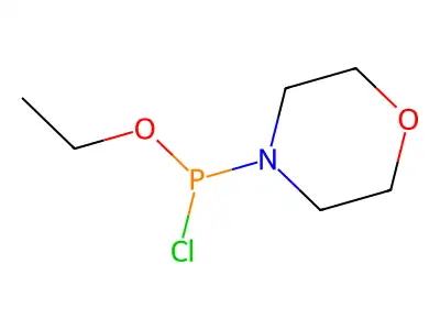 Chloro-ethoxy-morpholin-4-ylphosphane structure