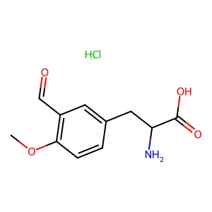 3-Formyl-O-methyltyrosine--hydrogen chloride (1/1) structure