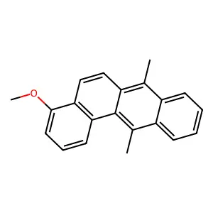 4-Methoxy-7,12-dimethylbenz(a)anthracene structure