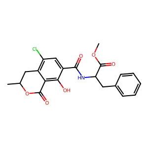 Ochratoxin A methyl ester structure