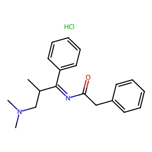 C20-H24-N2-O.Cl-H structure